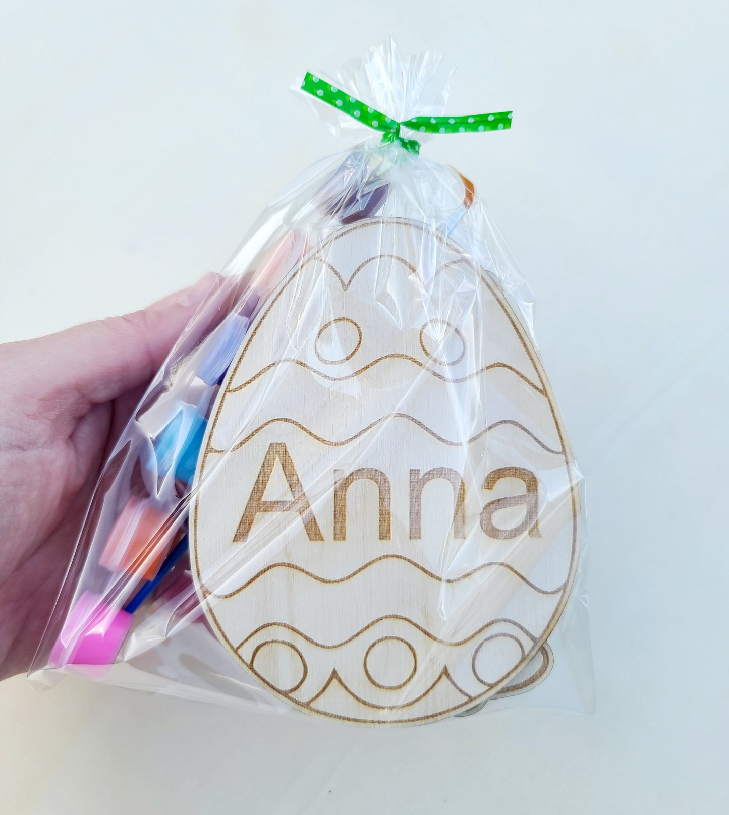 Personalized Easter Basket Painting Set - Basket Stuffer