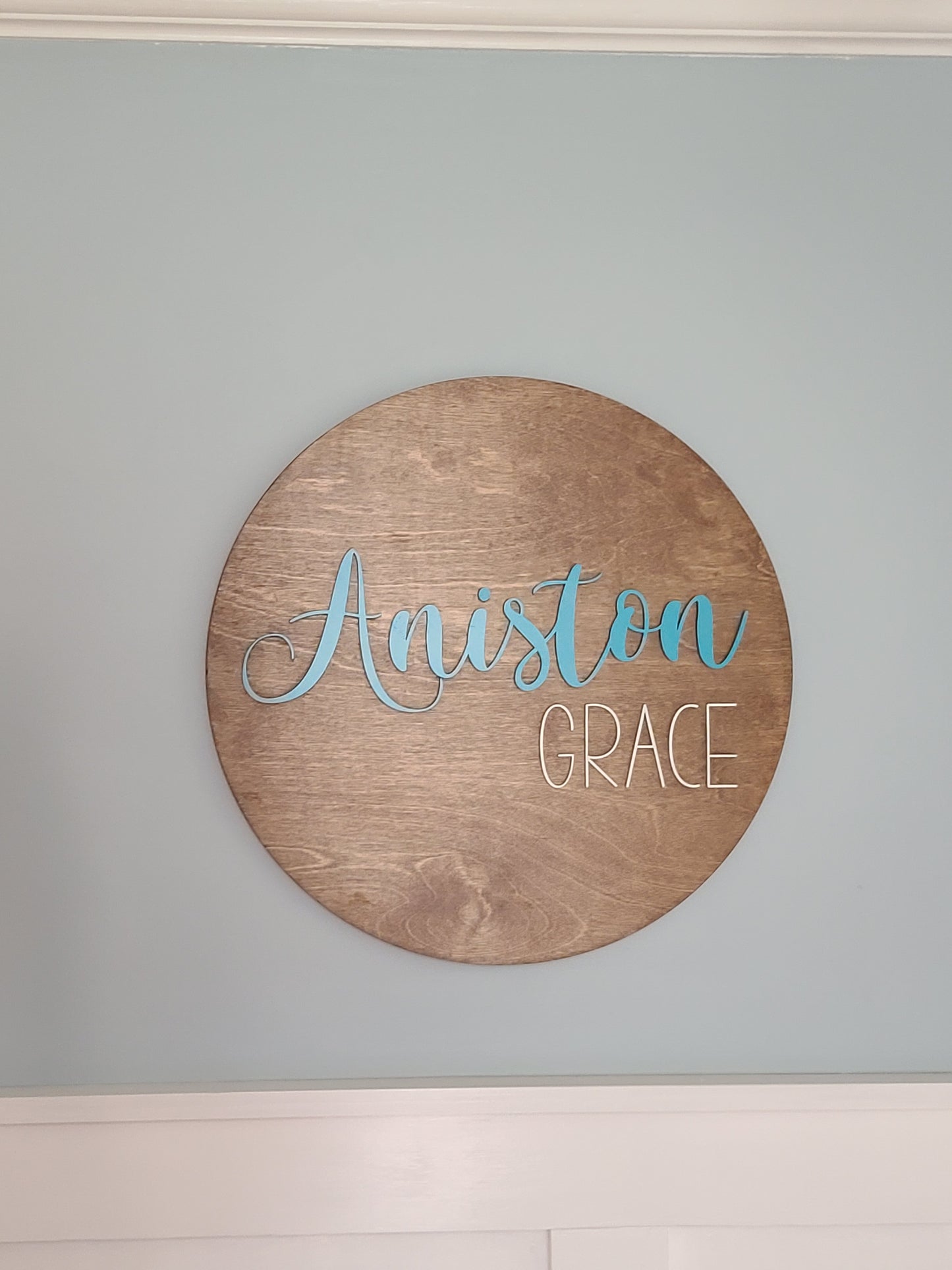 Name Sign for Nursery or Child's Room