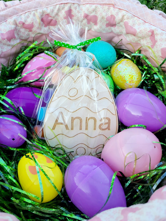 Personalized Easter Egg Paint Kit - ONE piece - Easter Basket Stuffer